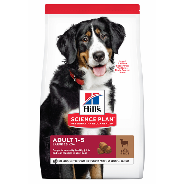 Hill's Adult Largebreed Lam & Rijst hondenvoer 12 kg