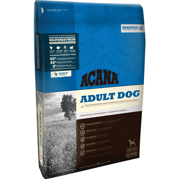 Afbeelding Acana Heritage Adult Dog Kip&Kalkoen - Hondenvoer - 340 g door Petsplace.nl