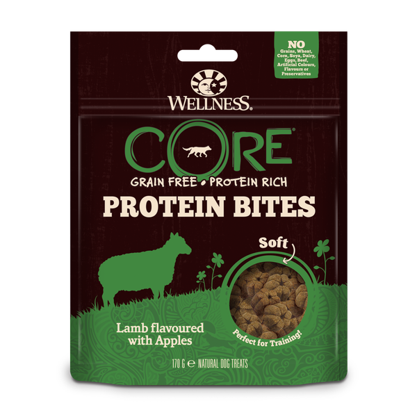 Afbeelding Wellness Core Protein Bites 170 g - Hondensnacks - Lam&Appel door Petsplace.nl