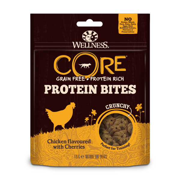 Wellness Core Protein Bites 170 g - Hondensnacks - Kip&Kersen