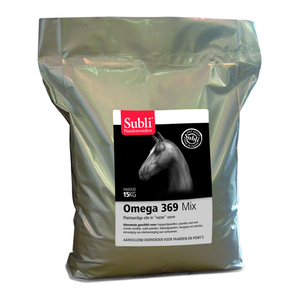 Afbeelding Subli Omega Mix 369 - Voedingssupplement - 15 kg door Petsplace.nl