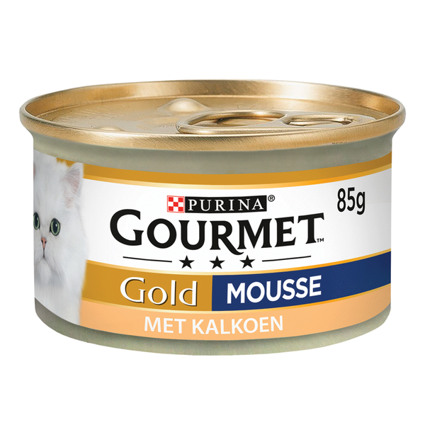Afbeelding Gourmet Gold Mousse Met Kalkoen door Petsplace.nl