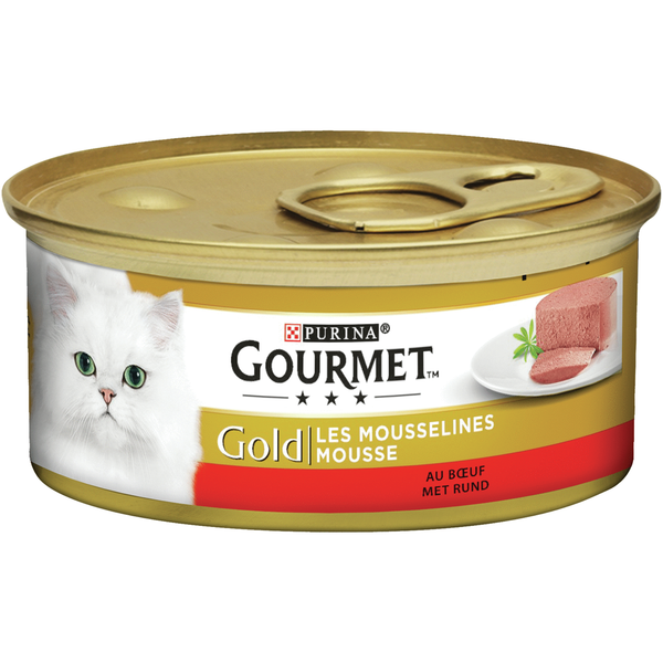 Afbeelding Gourmet Gold Mousse Met Rundvlees door Petsplace.nl