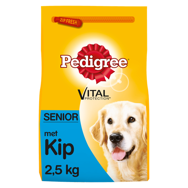 Afbeelding Pedigree Senior 8plus Complete - Hondenvoer - Kip Rijst 2.5 kg door Petsplace.nl