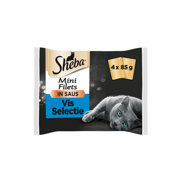 Afbeelding Sheba Mp Delice 4x85 g - Kattenvoer - Vis&Vis door Petsplace.nl