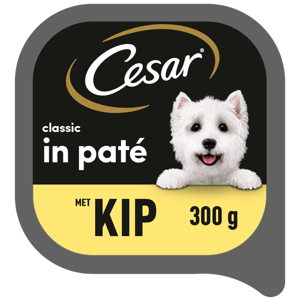 Afbeelding Cesar Alu Classic - Hondenvoer - Kip 300 g door Petsplace.nl