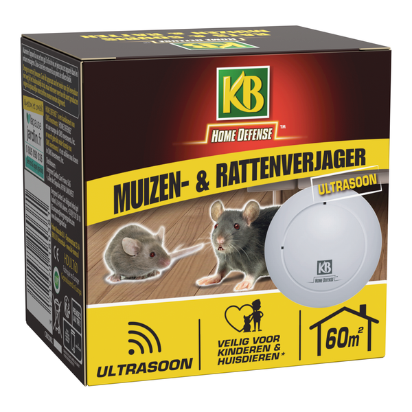 Kb Muizen- En Rattenverjager - Ongediertebestrijding - 60 m2