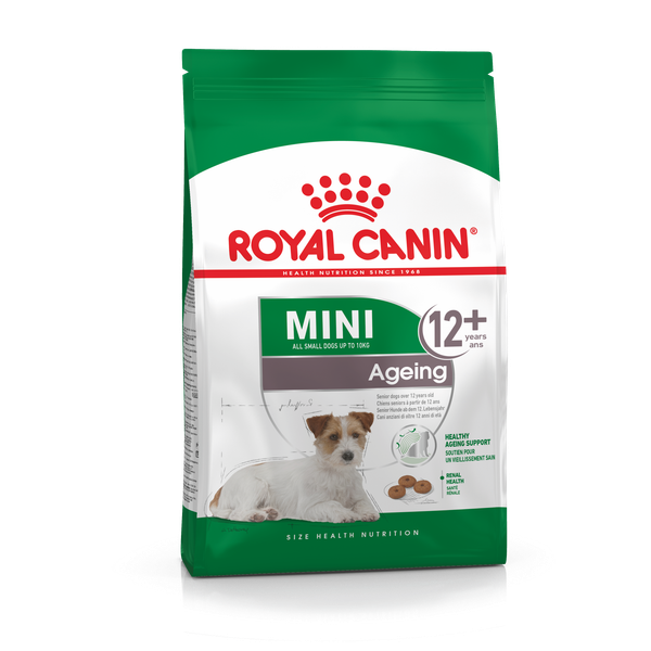 Afbeelding Royal Canin Mini Ageing +12 hondenvoer 3.5 kg door Petsplace.nl