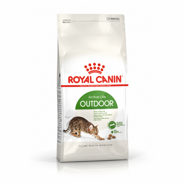 Afbeelding Royal Canin Outdoor kattenvoer 10 + 2 kg door Petsplace.nl