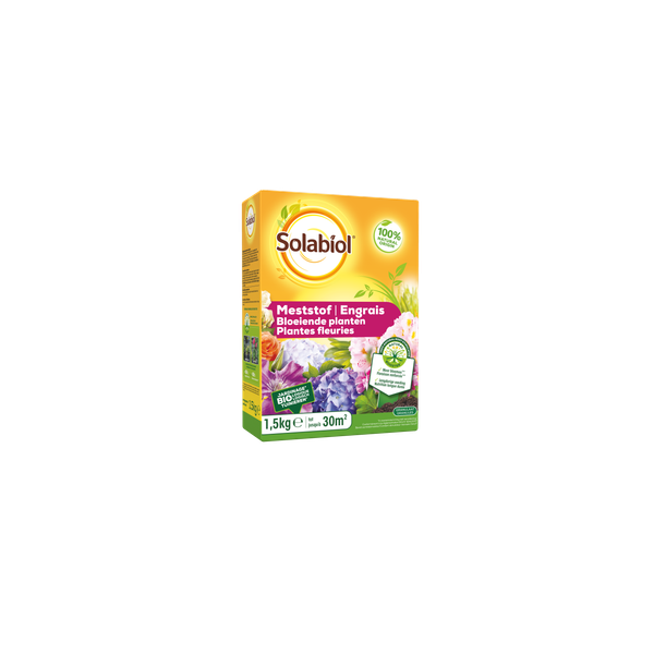 Afbeelding Solabiol Meststof Bloeiende Planten - Siertuinmeststoffen - 1.5 kg door Petsplace.nl