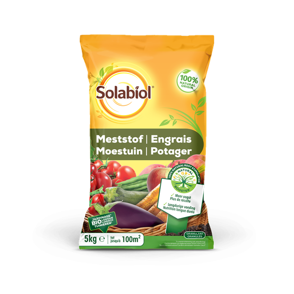 Afbeelding Solabiol Meststof Moestuin - Moestuinmeststoffen - 5 kg door Petsplace.nl