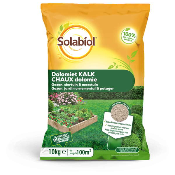 Afbeelding Solabiol Kalk Dolomiet - Kalk - 10 kg door Petsplace.nl