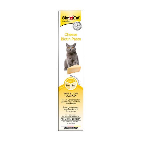 Afbeelding GimCat Cheese Paste - 50 gram door Petsplace.nl