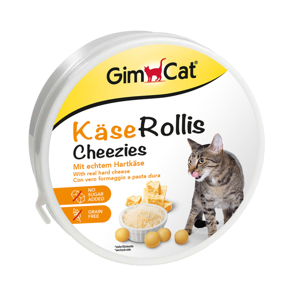 GimCat Kaas-Rollies - Naturel - 200 gram