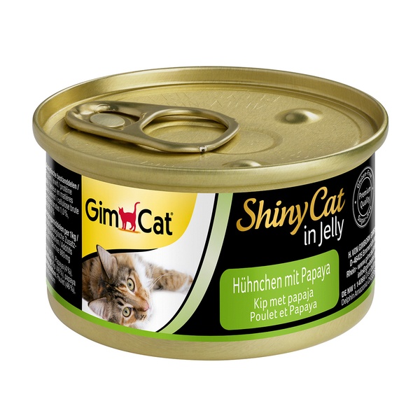 Afbeelding GC SHINYCAT KIP&PAPAYA 70GR 00001 door Petsplace.nl