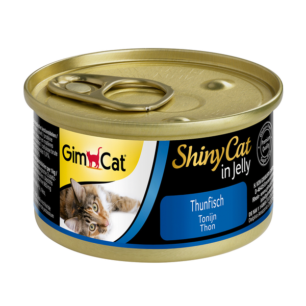 Gimcat Shinycat Adult 70 g - Kattenvoer - Tonijn