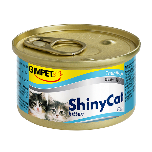 GimCat ShinyCat Kitten in Jelly Tonijn 24 x 70 gram online kopen