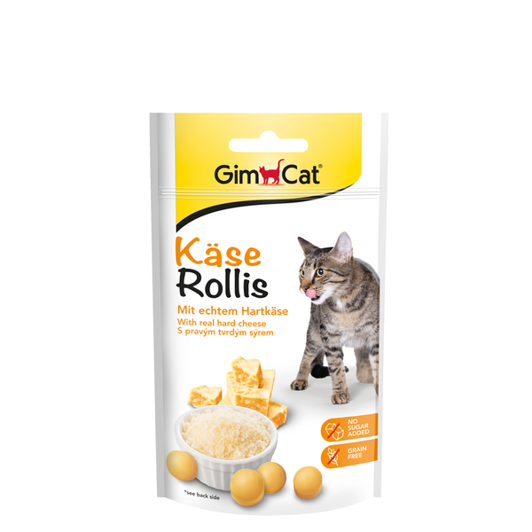 GimCat Kaas-Rollies - Naturel - 40 gram