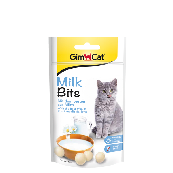 Afbeelding GimCat Milkbits - 40 gram door Petsplace.nl