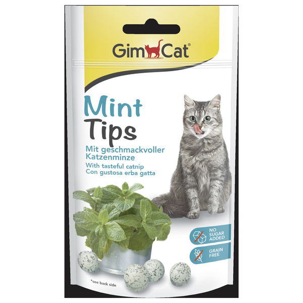 Afbeelding GimCat Mintips - 50 g door Petsplace.nl