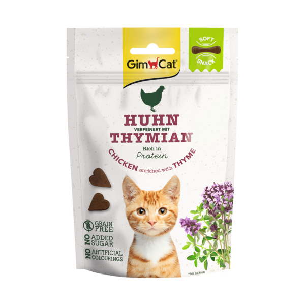 Afbeelding Gimcat Soft Snack 60 g - Kattensnack - Kip&Thijm door Petsplace.nl