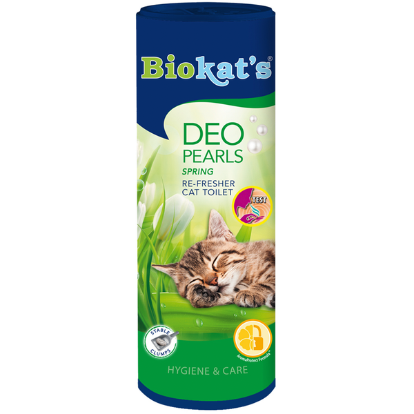 Biokat`s Deo Pearls Spring Kattenbakreinigingsmiddelen 700 g