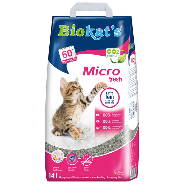 Biokat`s Micro Fresh Kattenbakvulling 14 l 13.3 kg
