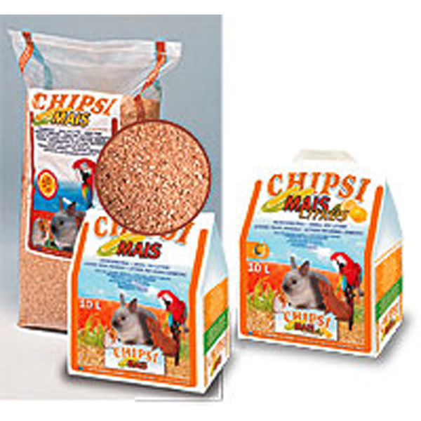 Afbeelding Chipsi Mais - Bodembedekking - 10 l door Petsplace.nl