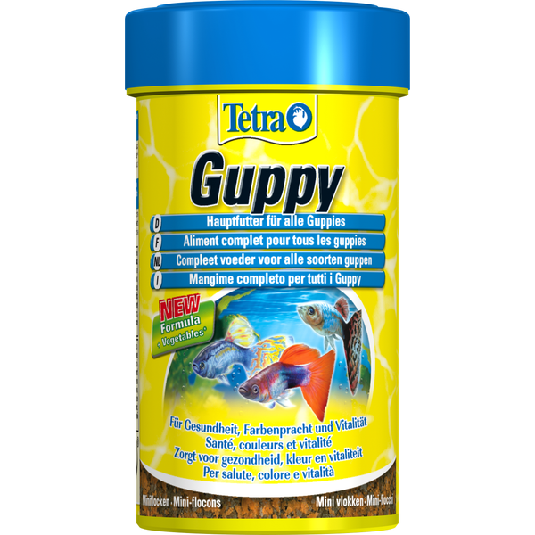 Tetra Guppy Visvoer Vlokken - Vissenvoer - 100 ml