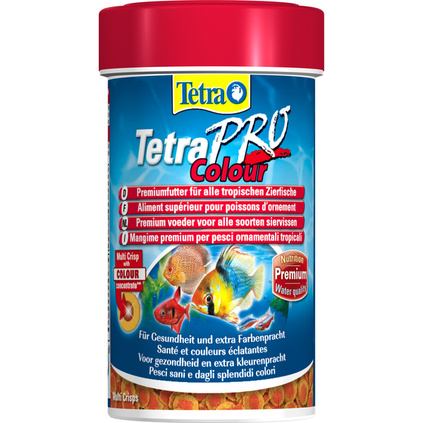 Afbeelding Tetra Pro Color Crisps - Vissenvoer - 100 ml door Petsplace.nl