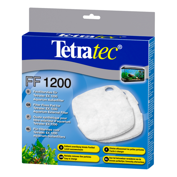 Afbeelding Tetra Tec Ex Ff Filtervlies - Filtermateriaal - 2 stuks 1200 door Petsplace.nl