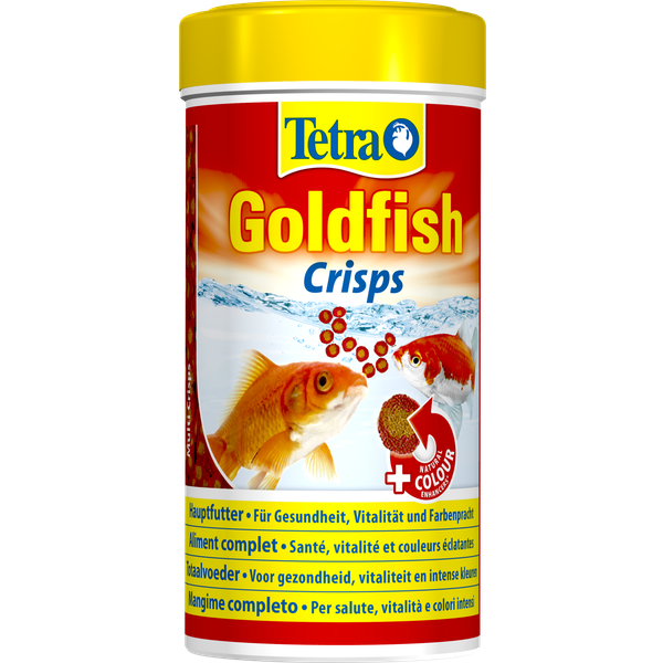 Afbeelding Tetra Visvoer Goldfish Crisps - Vissenvoer - 250 ml door Petsplace.nl