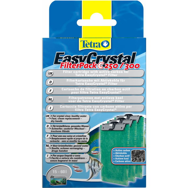 Afbeelding easycrystal filterpack c250/c300 met kool door Petsplace.nl