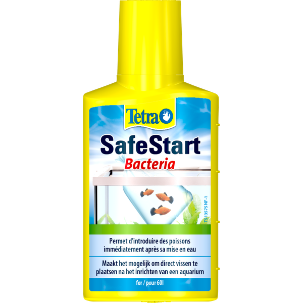 Afbeelding Tetra Aqua Safestart - Waterverbeteraars - 50 ml door Petsplace.nl