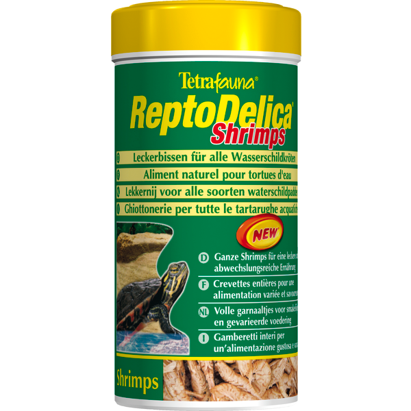 Afbeelding Tetra Fauna Reptodelica Shrimps - Voer - 250 ml door Petsplace.nl