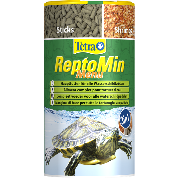 Afbeelding Tetra Fauna Reptomin Menu - Voer - 250 ml door Petsplace.nl