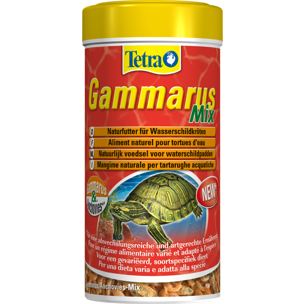 Afbeelding Tetra Fauna Gammarus Schildpadmix - Voer - 250 ml door Petsplace.nl