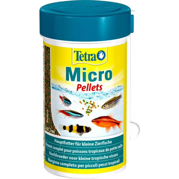 Afbeelding Tetra Micro Pellets - Vissenvoer - 100 ml door Petsplace.nl