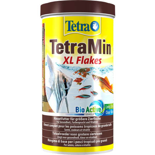 Afbeelding Tetra Tetramin Xl Bio Active Vlokken - Vissenvoer - 1 l door Petsplace.nl