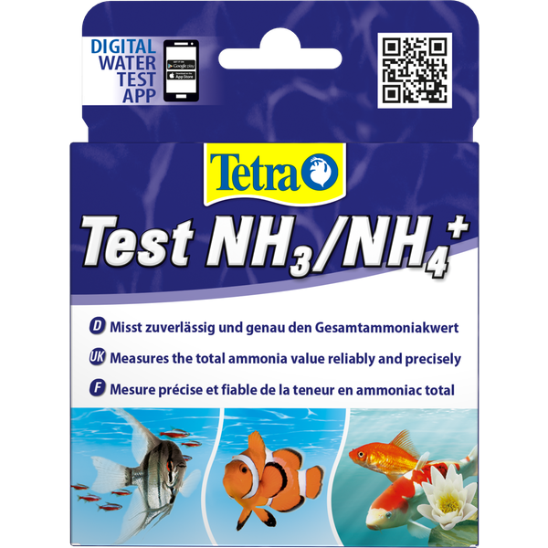 Afbeelding Tetra Test Ammoniak Nh3 - Testen - 3 Rea. ml door Petsplace.nl