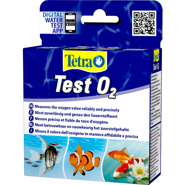 Tetra Test Zuurstof O2 - Testen - 3.6x9.8x13 cm 10 ml