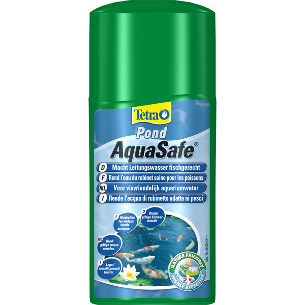 Afbeelding Tetra Pond Aquasafe - Waterverbeteraars - 250 ml door Petsplace.nl