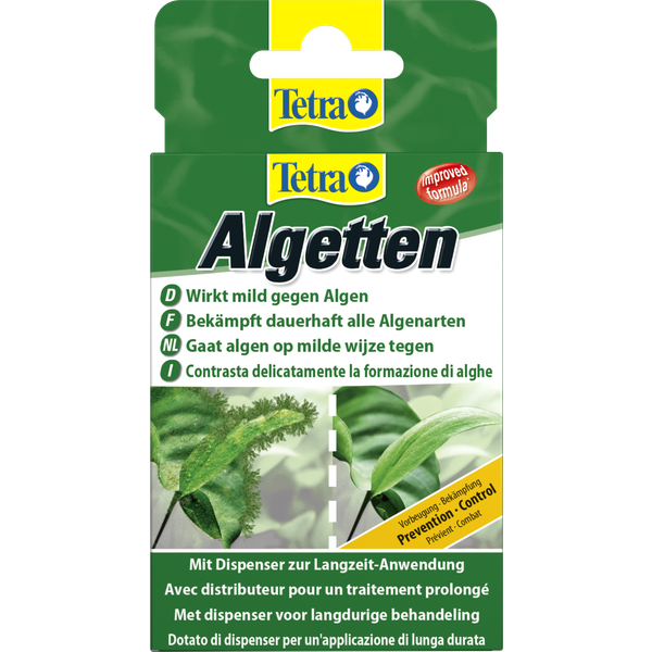 Afbeelding Tetra Aqua Algetten - Algenmiddelen - 12 tab door Petsplace.nl