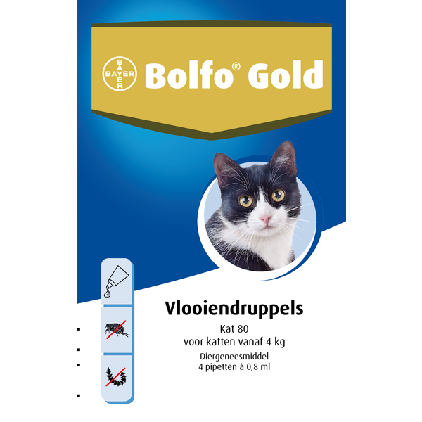 Afbeelding BA BOLFO GOLD KAT 80 4PIP 00001 door Petsplace.nl