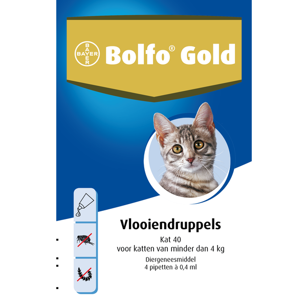 Afbeelding BA BOLFO GOLD KAT 40 4PIP 00001 door Petsplace.nl