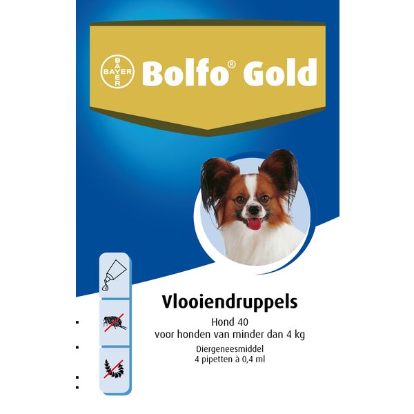 Afbeelding BA BOLFO GOLD HOND 40 4PIP 00001 door Petsplace.nl