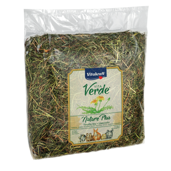 Vitakraft Vita-Verde Hooi 500 g - Ruwvoer - Paardebloem