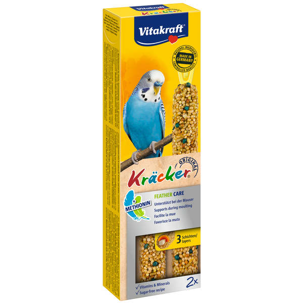 Afbeelding Vitakraft Parkiet Kracker 2 stuks - Vogelsnack - Rui door Petsplace.nl