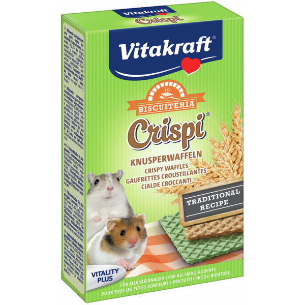 Afbeelding Vitakraft Knaagwafels Hamster - Knaagdiersnack - 10 g door Petsplace.nl