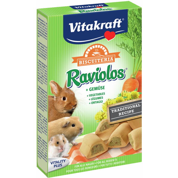 Afbeelding Vitakraft Raviolos Knaagdier - Knaagdiersnack - 100 g door Petsplace.nl
